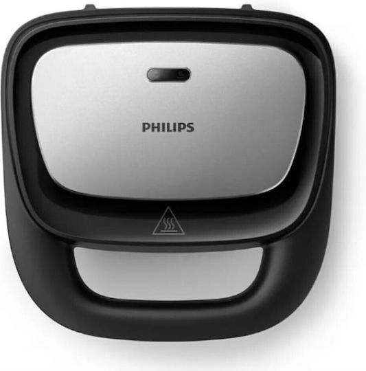 Philips Sandwich Maker with Removable Plates for for 2 Sandwiches Sandwiches 750W Black