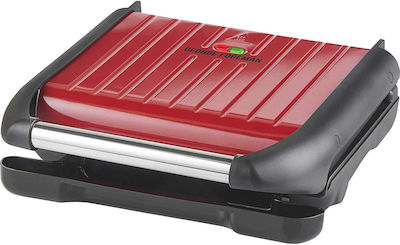 George Foreman Sandwich Maker for for 2 Sandwiches Sandwiches 1650W Red