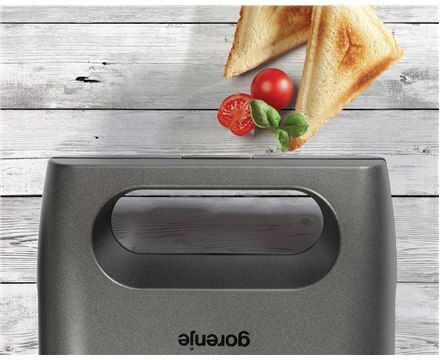 Gorenje SM703GCG Sandwich Maker for for 2 Sandwiches Sandwiches 700W Inox
