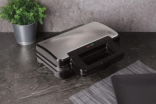 Berlinger Haus Τοστιέρα για 2 Τοστ 900W Inox
