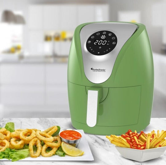 Turbotronic Heißluftfritteuse 3.5Es Grün TT-AF9M
