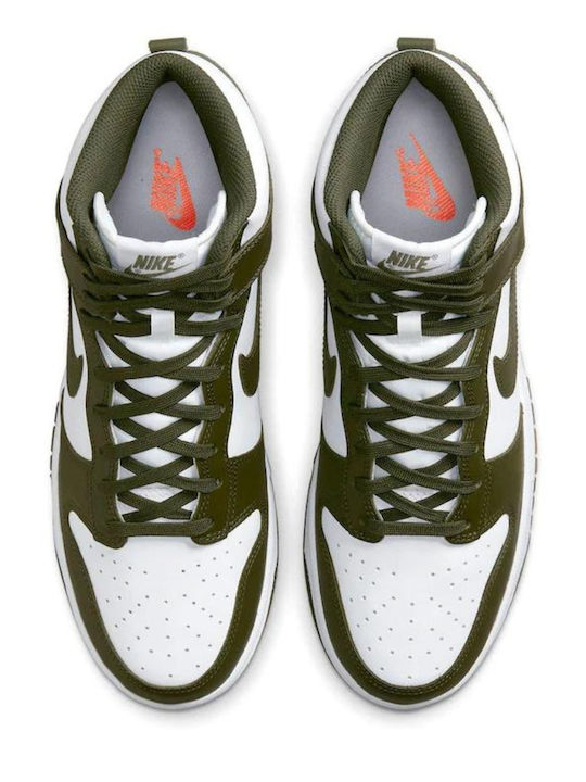Dunk Hi Skinny PRM Мъжки Маратонки White / Cargo Khaki