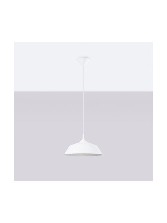 Sollux Frika Pendant Light with Warm White Light White