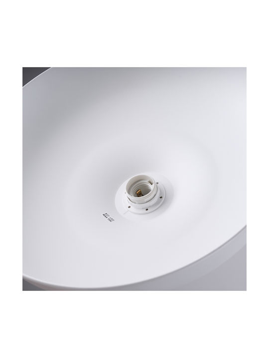 Sollux Gina Pendant Light White with Socket E27 38cm