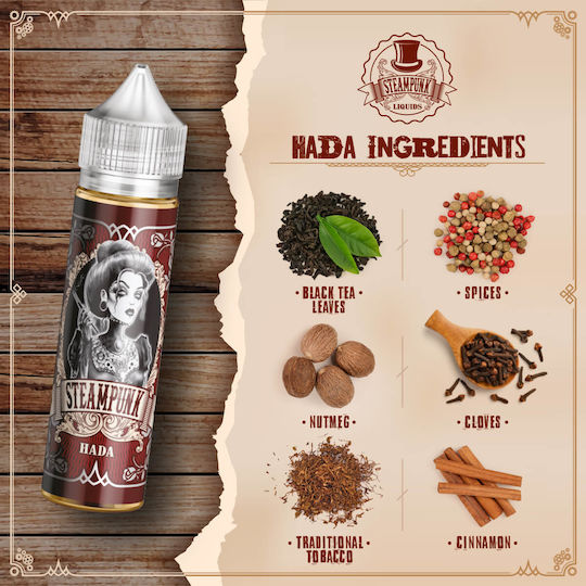 Steampunk Flavor Shot 20ml/60ml 1τμχ Hada