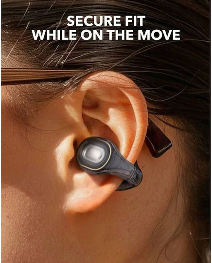 Soundcore by Anker C30i Open Ear Bluetooth Handsfree Ακουστικά με Αντοχή στον Ιδρώτα και Θήκη Φόρτισης Μαύρα