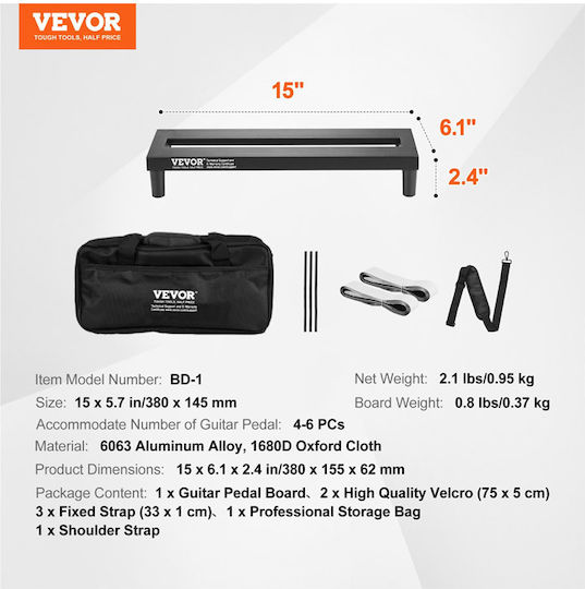 Vevor Ständer Boden für Gitarre/Bass