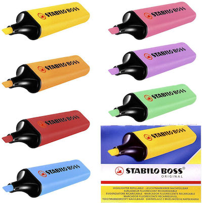 Stabilo Boss Original Marker de Subliniere 5mm Roz