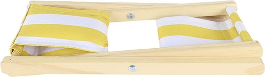 The Home Deco Factory Stool Beach Yellow 24.5x13x13.5cm
