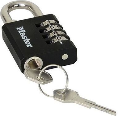 Master Lock Стоманено Лукето Заключване на скоба Комбинация 40мм 1бр