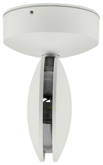 V-TAC Lumină de exterior montată pe perete LED IP65 7W cu Alb Cald Lumină 11x12x17εκ.