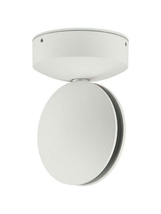 V-TAC Wall-Mounted Outdoor Light LED IP65 7W with Warm White Light 11x12x17εκ.