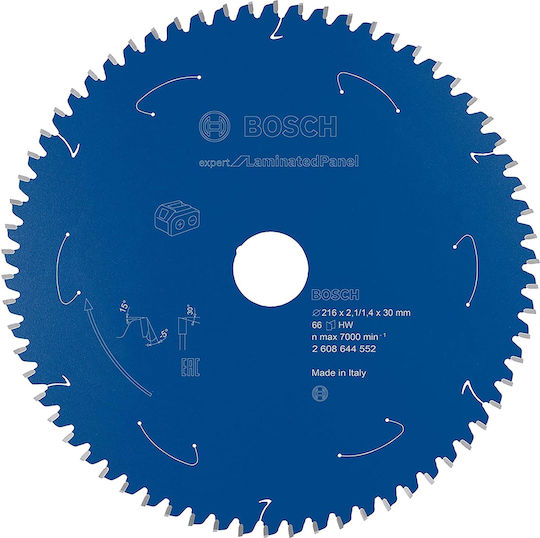 Bosch Schneidscheibe Holz mit 66 Zähnen 216mm