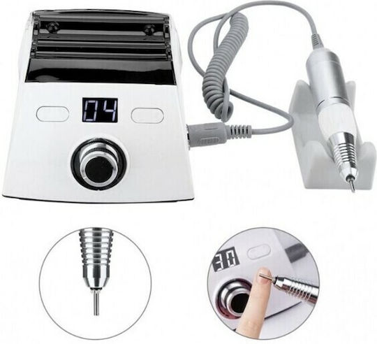 Nagelfräser Strom 65W mit Pedal mit 35000 Umdrehungen pro Minute