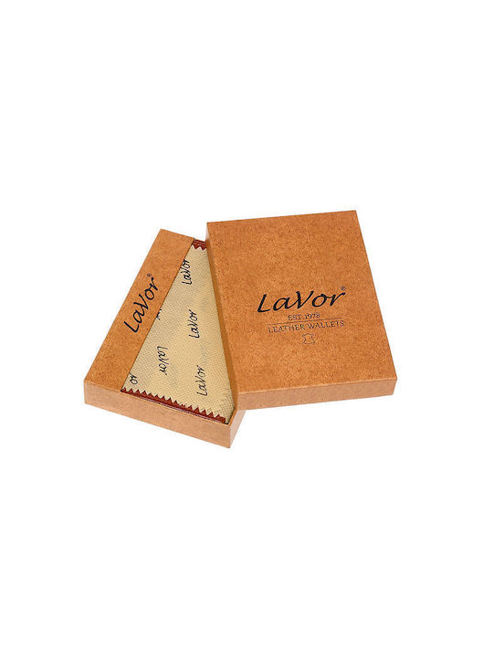 Lavor Men's Leather Wallet with RFID Blue