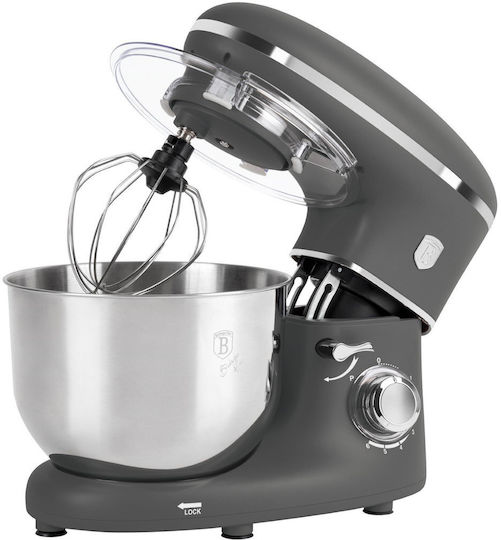 Berlinger Haus Stand Mixer 1300W with Stainless Mixing Bowl 6lt