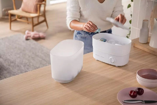 Philips Premium Ηλεκτρικός Βρεφικός Αποστειρωτής για 6 Μπιμπερό Λευκό