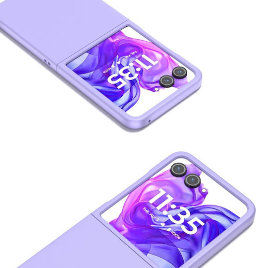 50 Ultra 5g Задна корица Пластмаса Лилав (Motorola Razr 50 Ultra 5G)