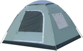 Hupa Palace Summer Camping Tent Igloo Blue for 4 People