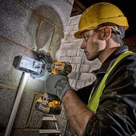 Dewalt Set Impact Screwdriver & Drill Driver Brushless 18V with 2 Batteries 5Ah and Case