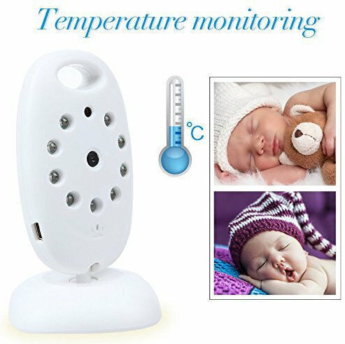 VB601 Wireless Baby Monitor with Camera & Screen 2" , Two-way Communication & Lullabies