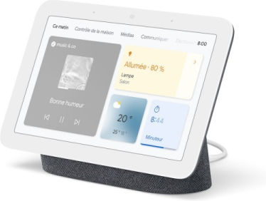 Google Nest Hub (2nd Gen) Kompatibel mit Google Home Gray GA01892