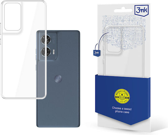 3MK Clear Back Cover Tempered Glass 1.2mm with Strap Transparent (Motorola Moto Edge 50 Fusion)