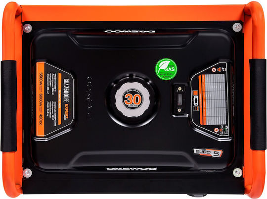 Daewoo Generators Benzin mit maximaler Leistung 6kVA