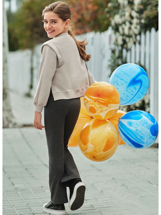 Kinder-Set mit Leggings Winter 2Stück Beige/Grey Life