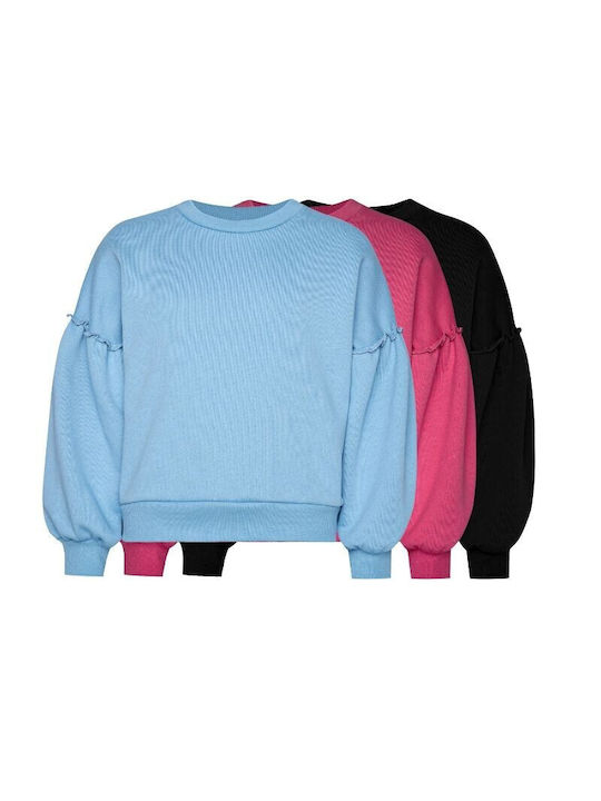 Two In A Castle Kids Sweatshirt Fuchsia