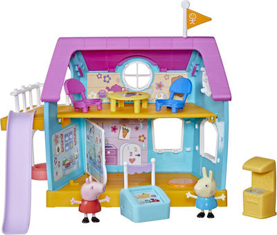 Hasbro Miniatur-Spielzeug Peppas Kids Only Clubhouse Playset Peppa Pig Mehrfarbig