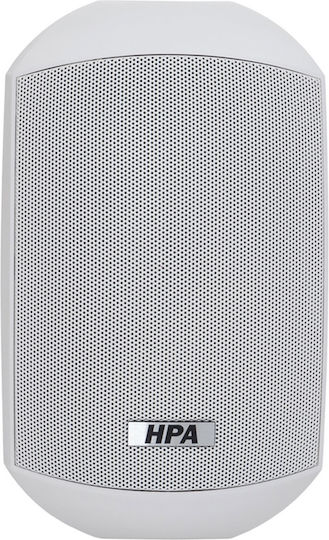 Hpa Παθητικά Επιτοίχια Ηχεία 20W (Ζεύγος) Λευκά