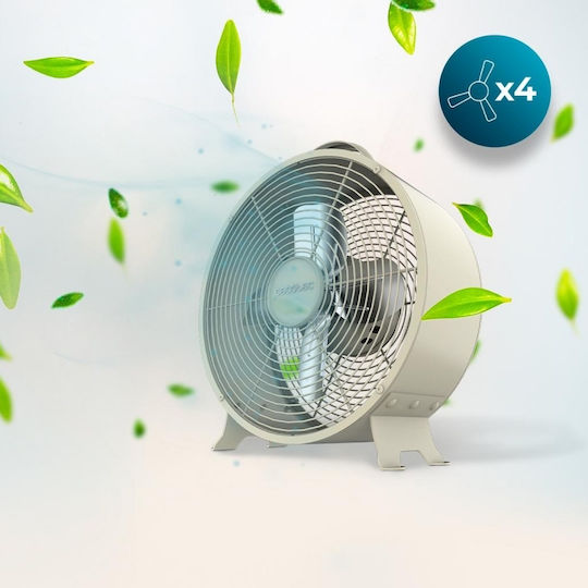 Cecotec Energy Silence 400 Retro Ventilator Bej 25W