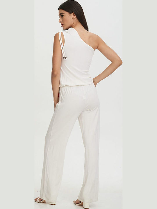 Damen Einteiler Anzug White