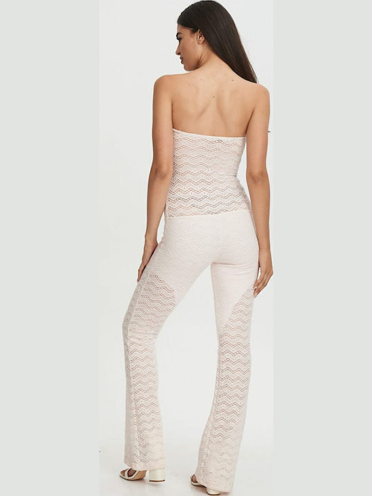 Damen Einteiler Anzug White