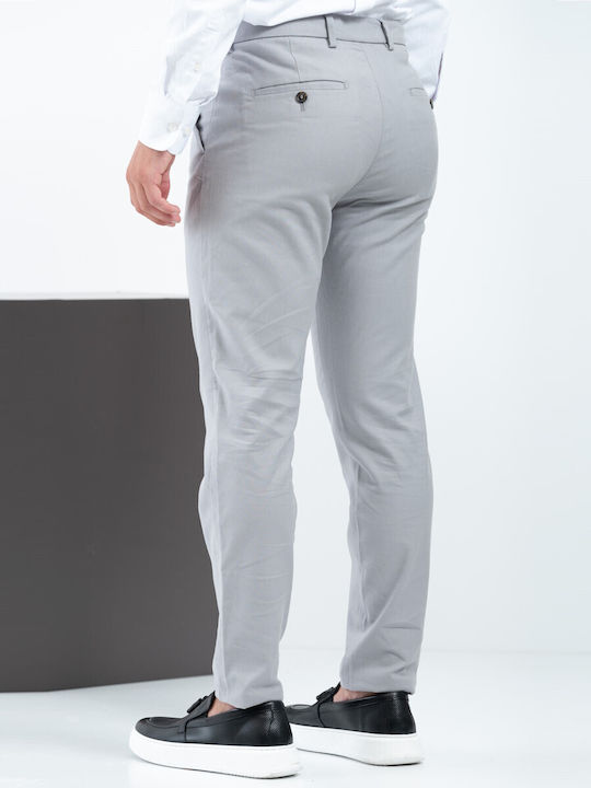 Vittorio Artist Men's Trousers Chino Nobile Γkpi