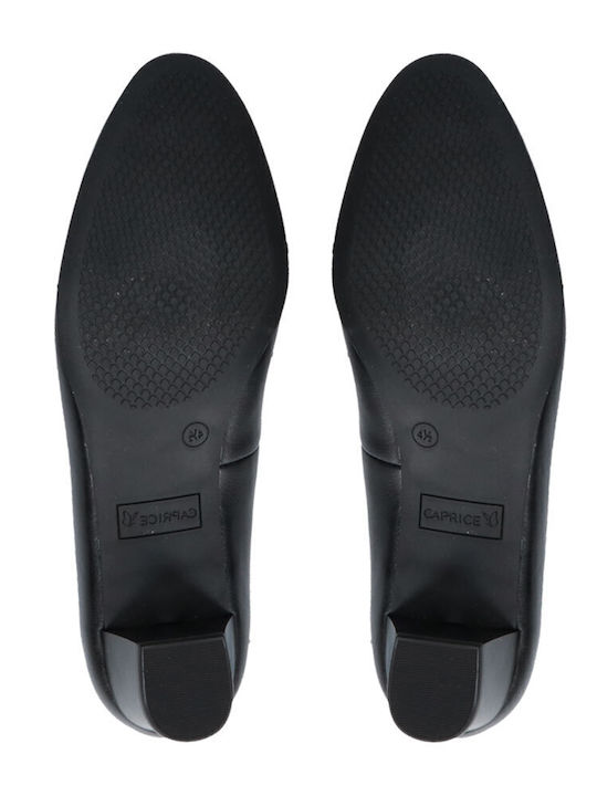 Anatomic Leather Black Low Heels