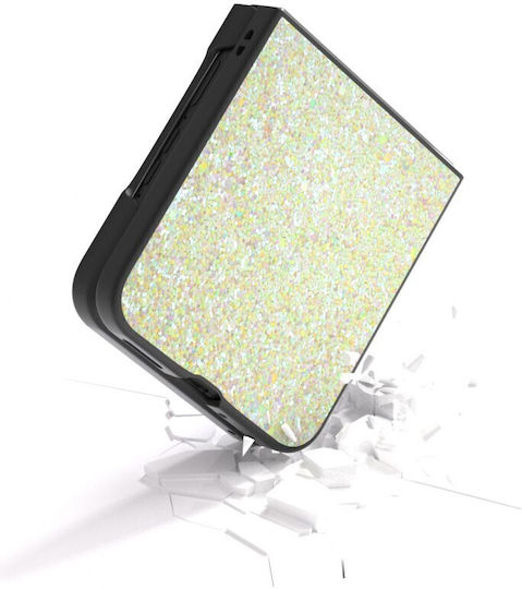 Abeel Glitter Powder Hard Case for Motorola Razr 50 Ultra 5g
