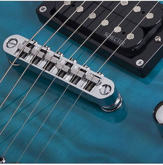 Schecter C-6 Plus Obb Electric Guitar Heavy with HH Pickup Configuration Burst with Case