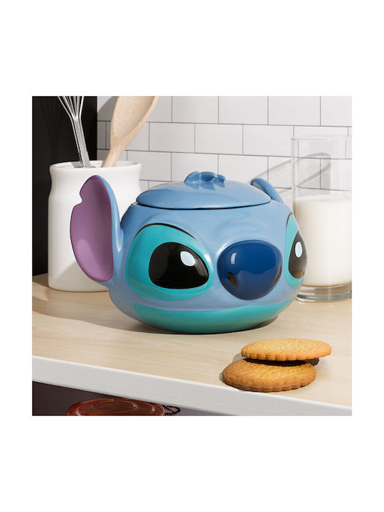 Paladone Ceramic Cookie Jar Blue Lilo & Stitch 15cm