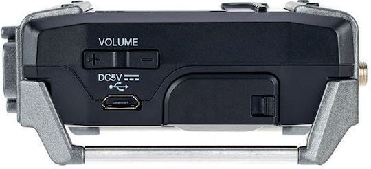 Zoom Stereo Ψηφιακός Φορητός Εγγραφέας Μπαταρίας με Διάρκεια Εγγραφής 16 Ώρες και Τροφοδοσία USB