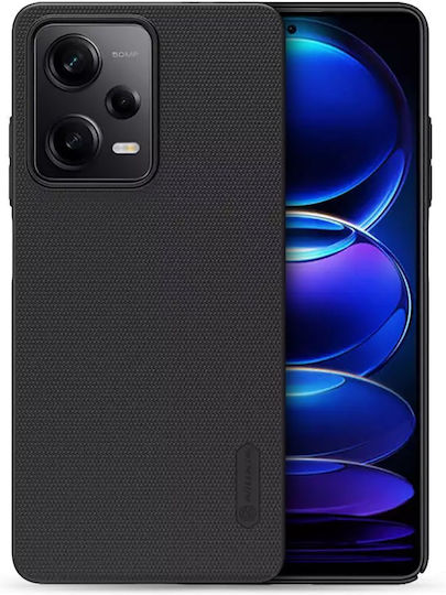 Nillkin Frosted Shield Umschlag Rückseite Kunststoff / Silikon 0.5mm Wasserdicht Schwarz (Redmi Note 13 Pro 5G / Poco X6) 57983119750