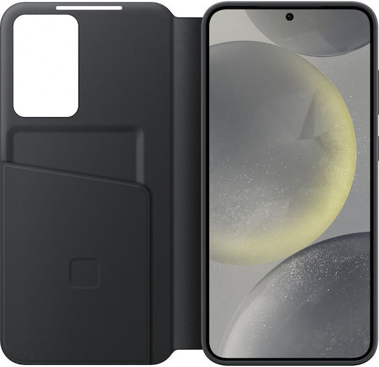 Samsung Smart View Wallet Synthetic Leather / Plastic Black (Galaxy S24+)