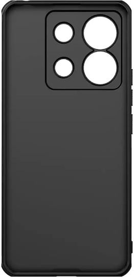 Nillkin Frosted Shield Umschlag Rückseite Kunststoff / Silikon 0.5mm Wasserdicht Schwarz (Redmi Note 13 Pro 5G / Poco X6) 57983119750