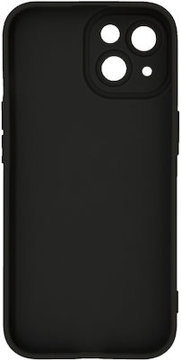 Ancus Back Cover Σιλικόνης Ανθεκτική Μαύρο (iPhone 15)