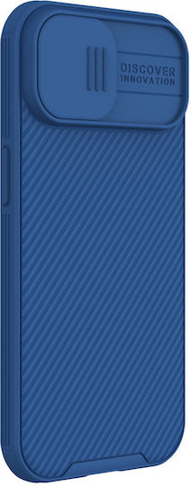 Nillkin Camshield Pro Umschlag Rückseite Kunststoff Magnetisch Blau (iPhone 15)