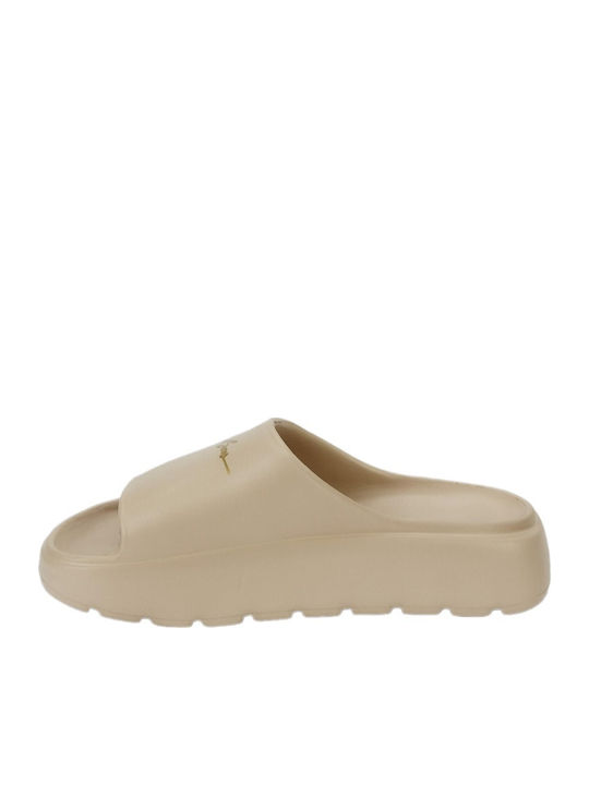 Ostela Frauen Flip Flops in Beige Farbe