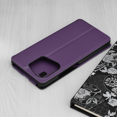 Techsuit Efold Book Synthetic Purple (Redmi Note 13 4G)