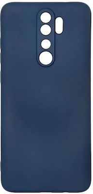 Silicone Back Cover Navy Blue (Redmi Note 8 Pro)