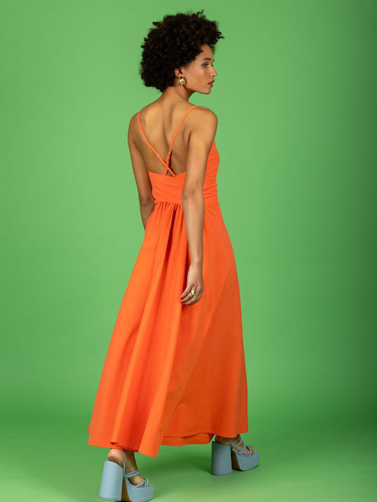 Summer Maxi Dress Peach